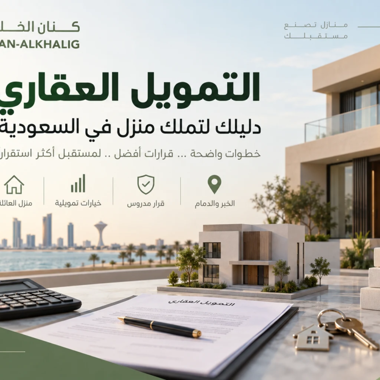 التمويل العقاري في السعودية: خطوات الحصول على تمويل وشراء منزل