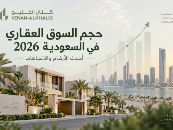 حجم السوق العقاري في السعودية 2026_ أحدث الأرقام والاتجاهات