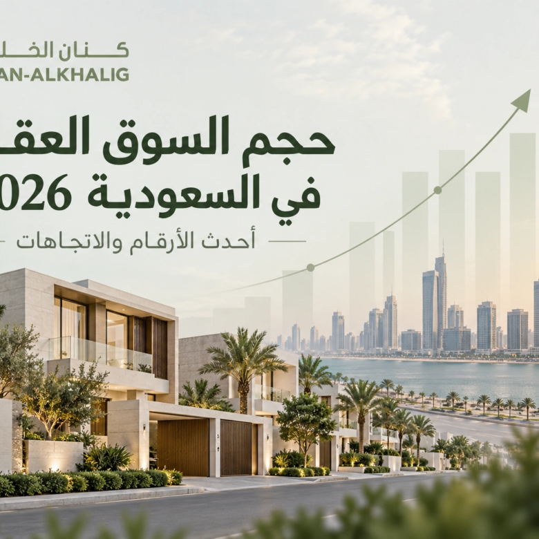 حجم السوق العقاري في السعودية 2026: أحدث الأرقام والاتجاهات